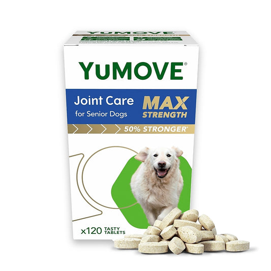 YuMOVE Max Strength Joint Support for Senior Dogs 120 Tablets