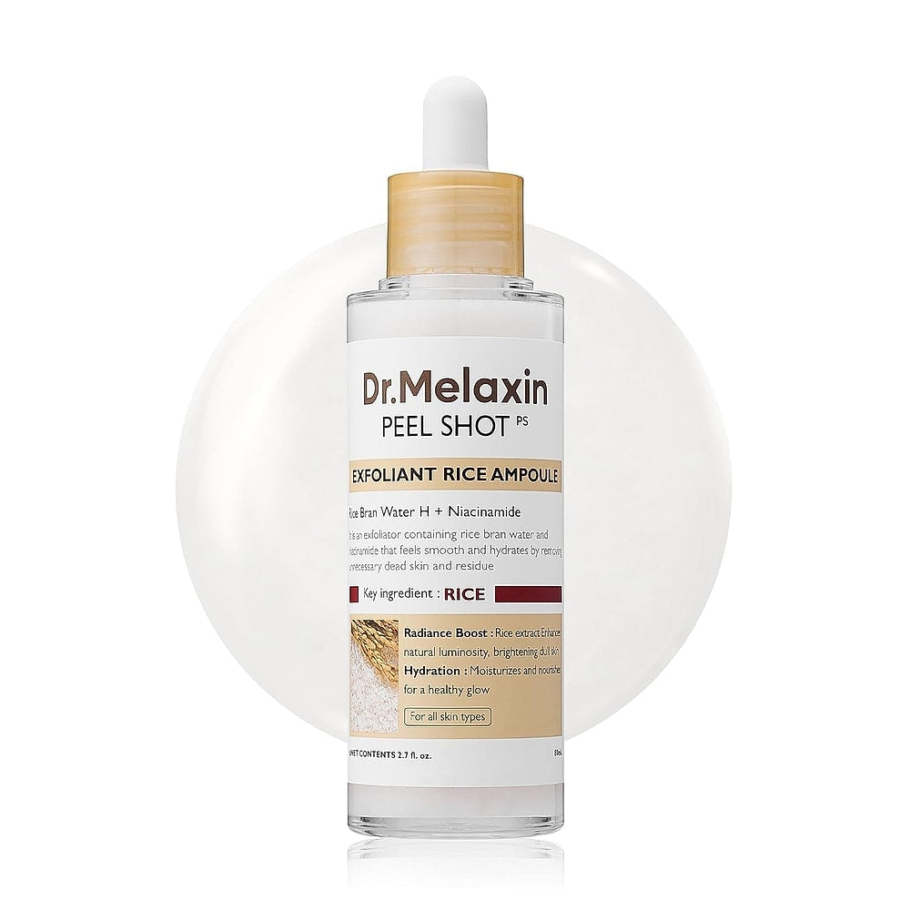 Dr.Melaxin Peel Shot Rice Exfoliating Ampoule 80ml