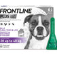 FRONTLINE Plus Flea & Tick Treatment for Large Dogs 6 Pipettes