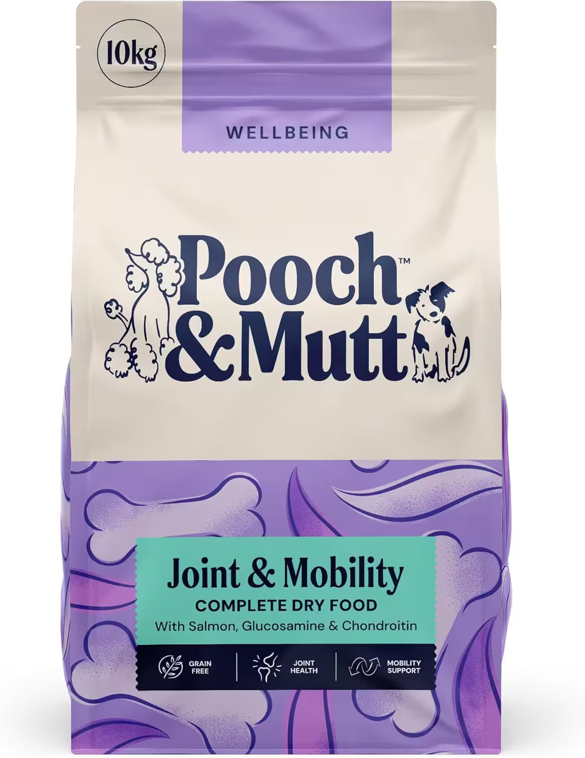 Pooch & Mutt Joint Care Complete Dry Dog Food Grain Free Salmon & Sweet Potato 10kg