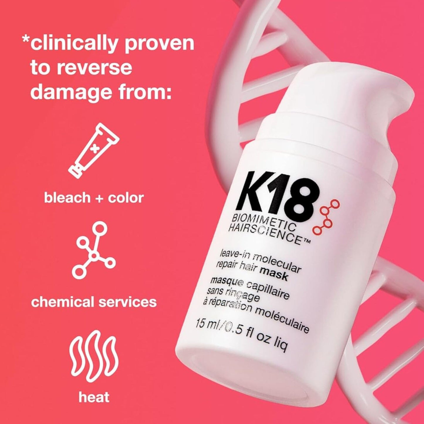 K18 Leave-In Molecular Hair Mask 50ml