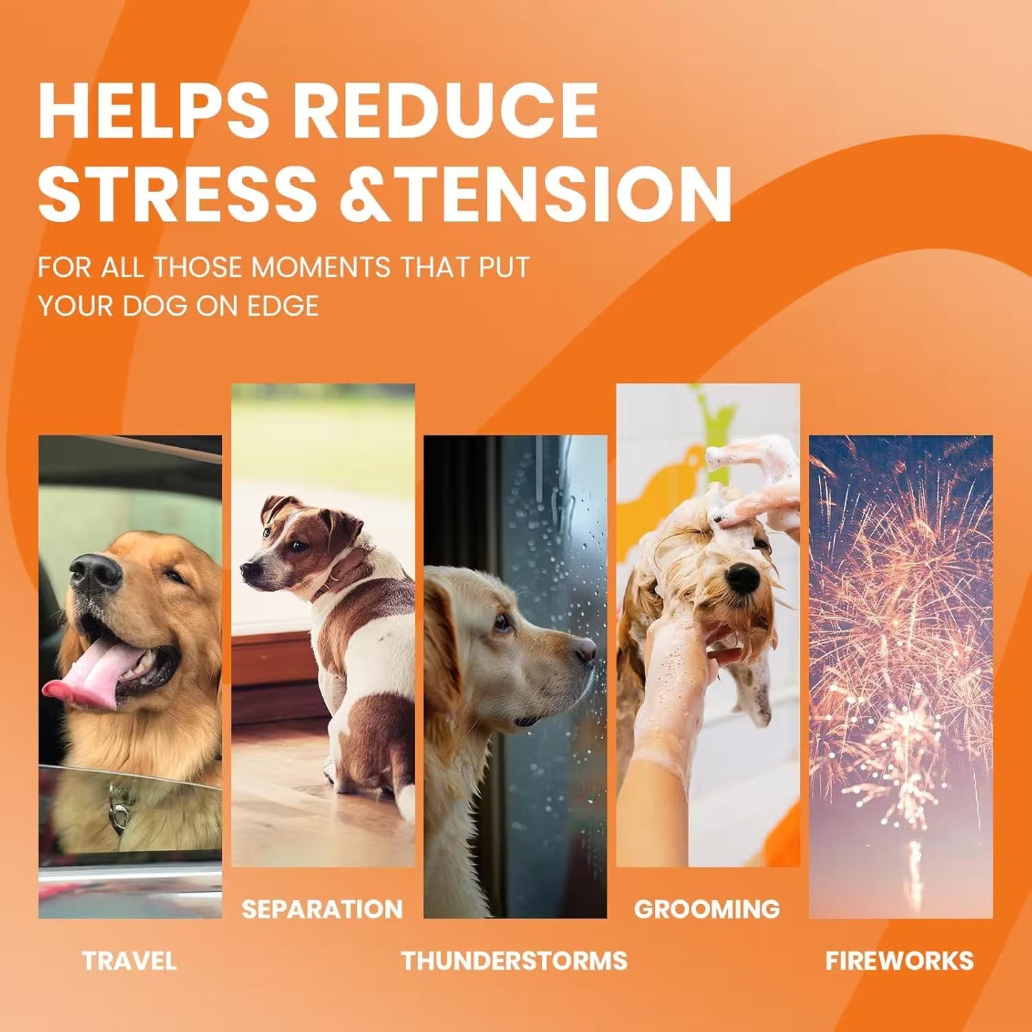 Hemp Calming Dog Treats 150 Count – Natural Calming Support for Dogs