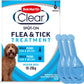 Bob Martin Clear Spot On Flea Treatment for Medium Dogs 10–20kg – 3 Pipettes