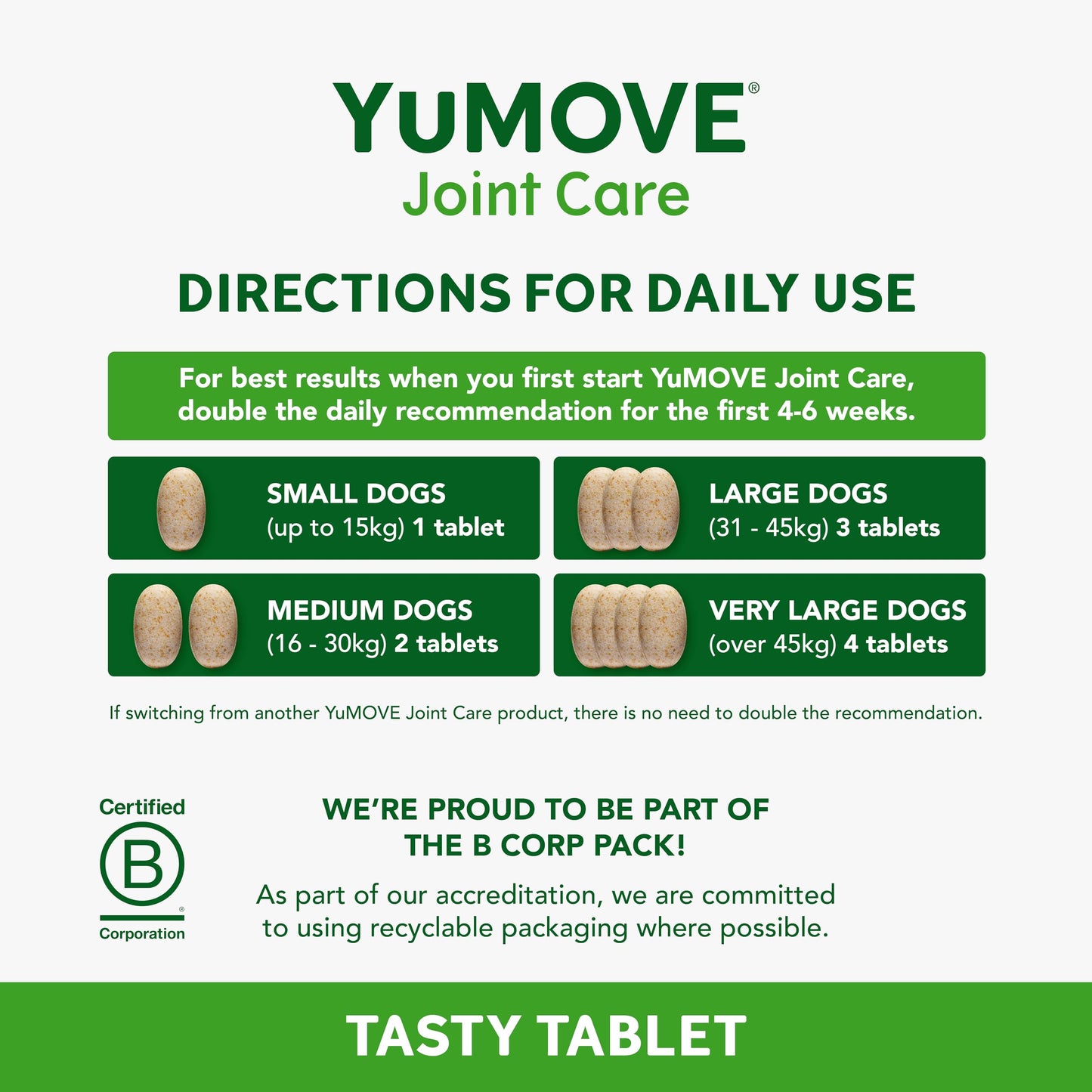 Lintbells YuMOVE Senior Dog Joint Support 240 Tablets