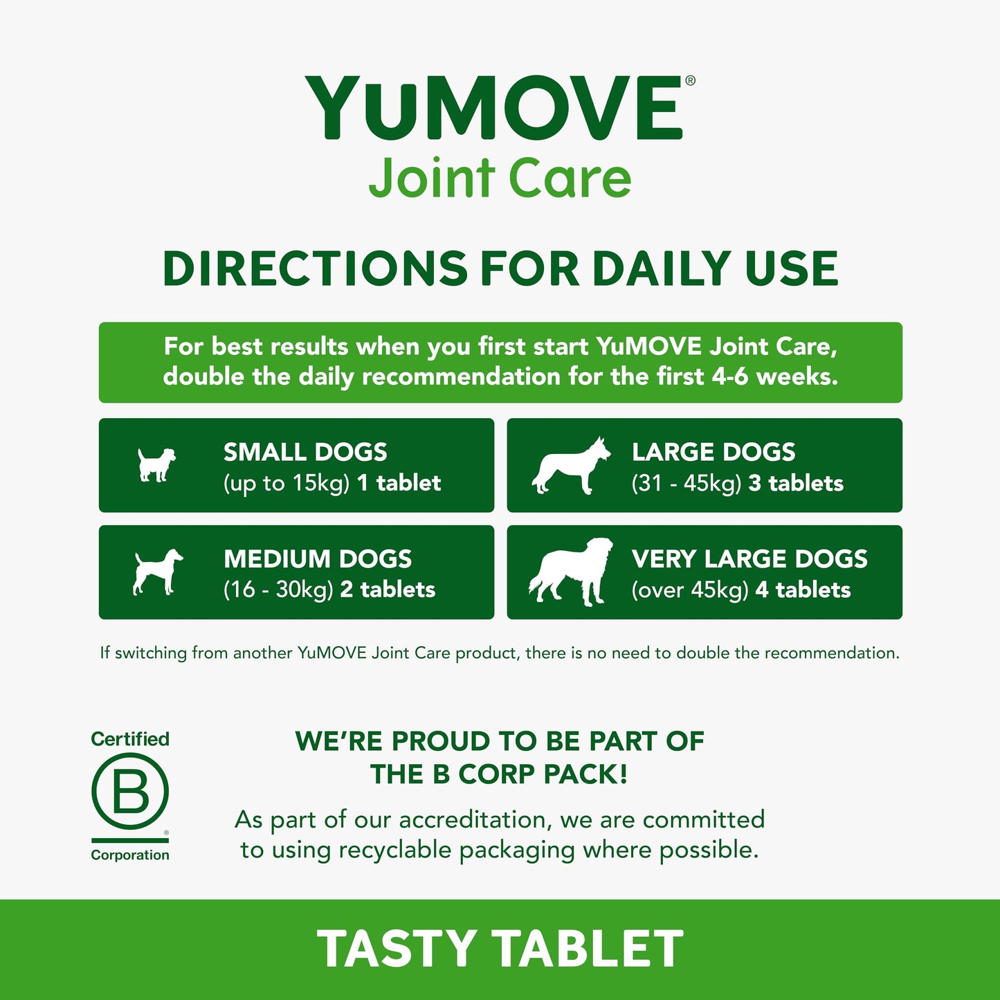 YuMOVE Joint Supplement for Adult Dogs 300 Tablets
