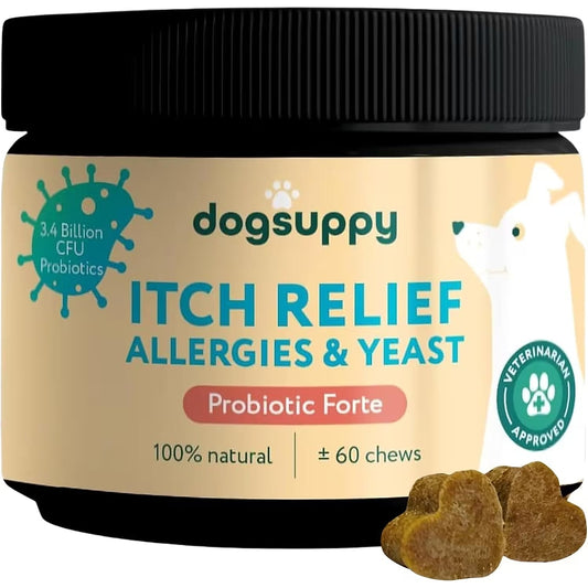 DogSuppy Itch Relief Soft Chews for Dogs 60 Chews 180g