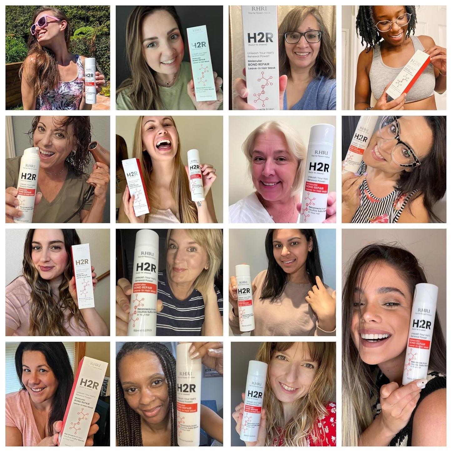 Rhri H2R Leave-In Hair Mask Molecular Repair Treatment